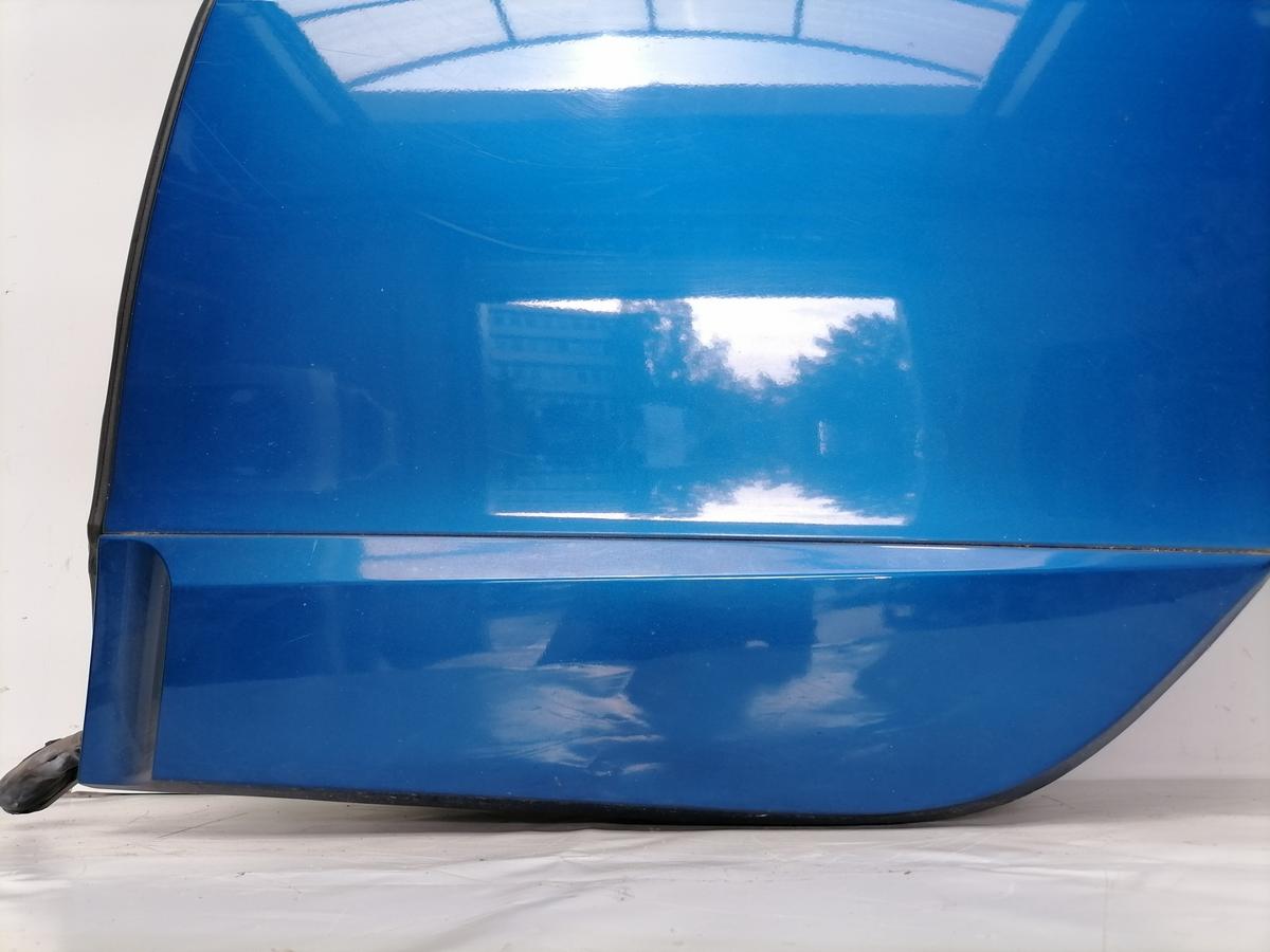Renault Scenic 3 original T&uuml;r hinten links TERNA Blue Extrem Rohbau Bj.2009